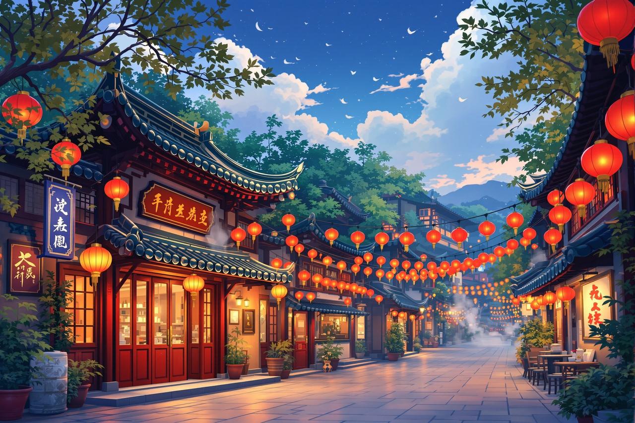 黄果漫剧 - 成都宽窄巷子《烟火锦城》品牌联名 黄果漫剧成功案例 - 成都宽窄巷子《烟火锦城》品牌联名