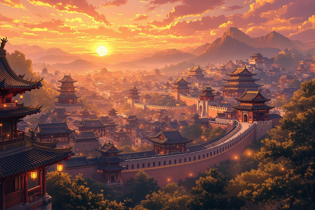 黄果漫剧 - 西安古城《长安十二时辰》短剧联动 黄果漫剧成功案例 - 西安古城《长安十二时辰》短剧联动